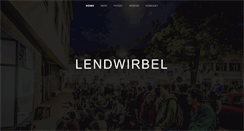 Desktop Screenshot of lendwirbel.at